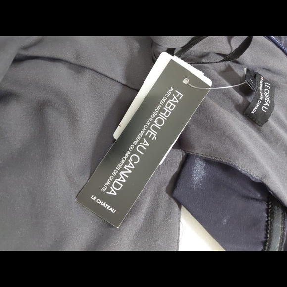 👯♀️Host Pick⚡️ Made in 🇨🇦 Le Chateau Off the Shoulder Dress - Picture 10 of 12